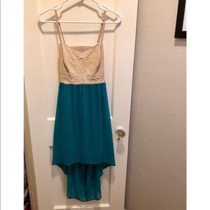 Blue Rain - Francescas’s Collections HighLow Dress